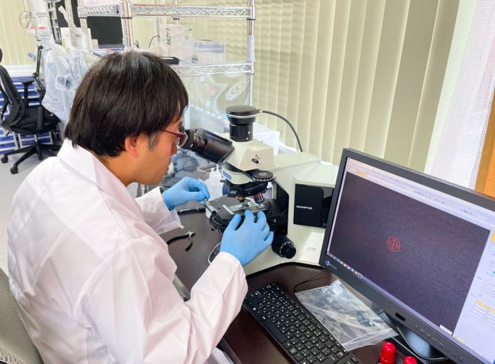 検体受付・分析